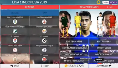  A new android soccer game that is cool and has good graphics FTS 19 Asia Mod Full Liga Asia