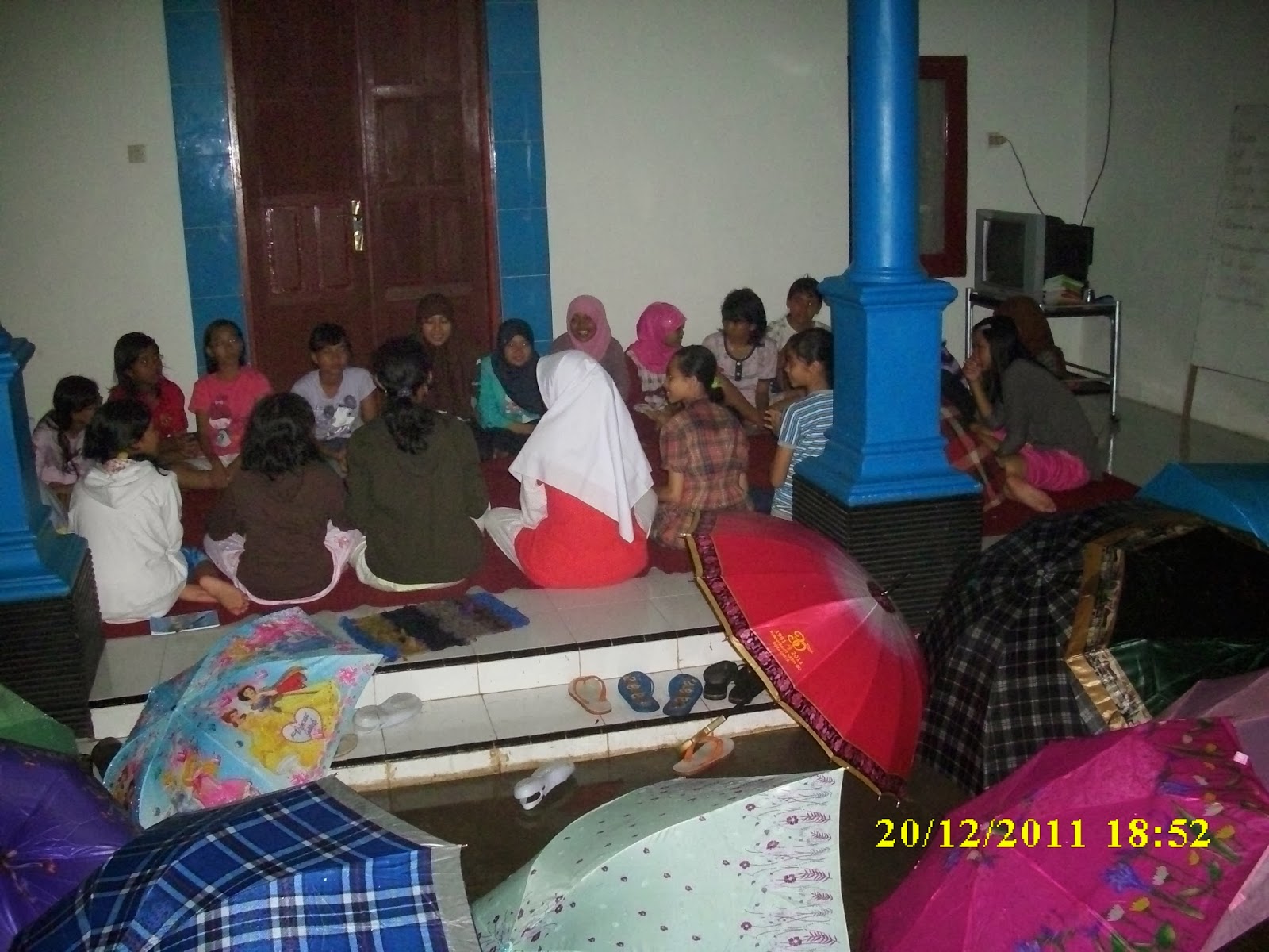 night practice di VOC kampung inggris pare kediri