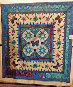 'Enchanted Garden' Quilt by Rhianon Taylor