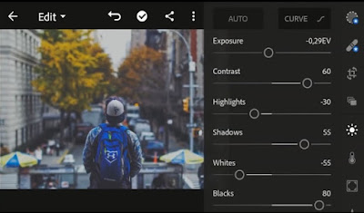 Cara Edit Foto Di Lightroom HP Android