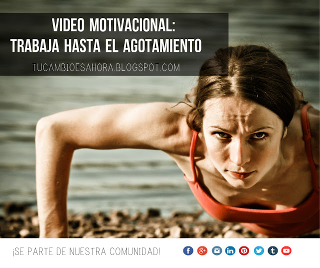 El mejor vídeo para motivarte que verás este año