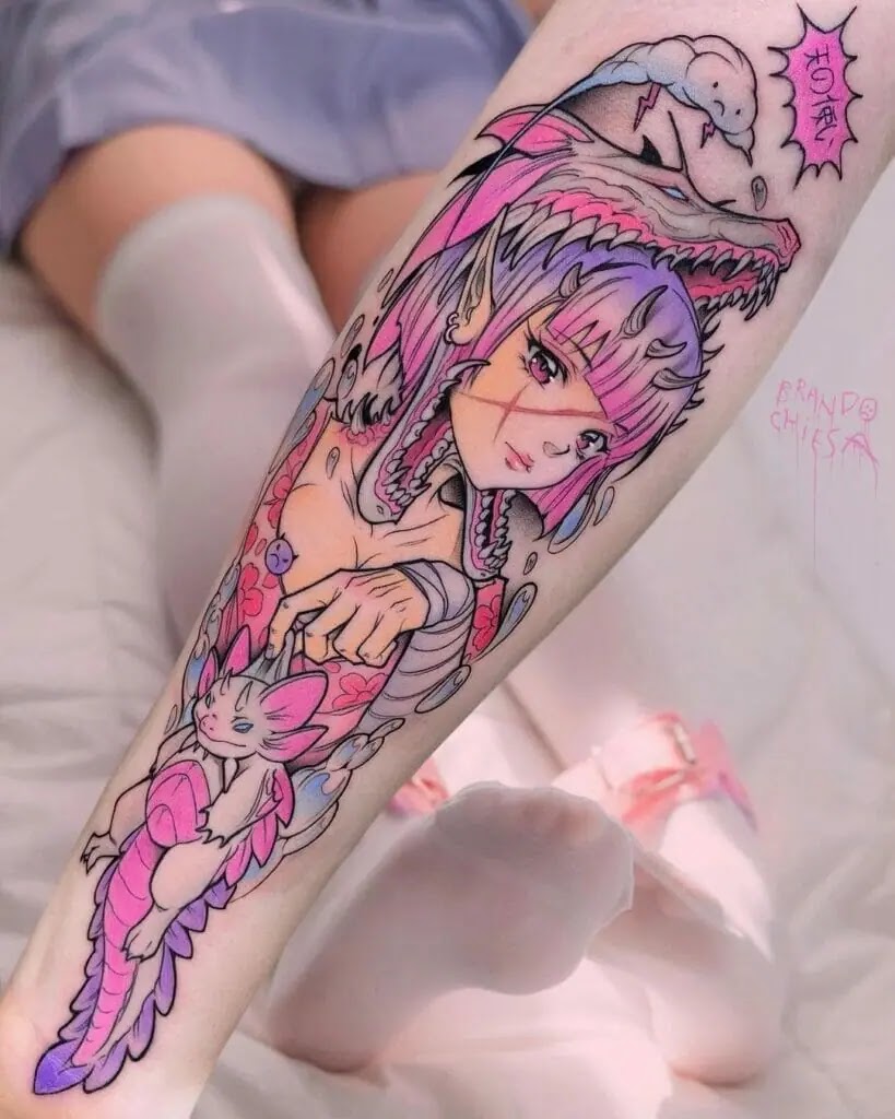 Tatuajes De Animes Kawaii