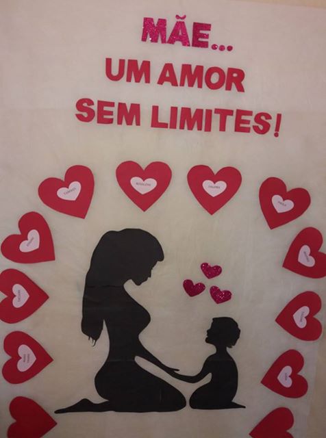 Mural para o Dia das Mães