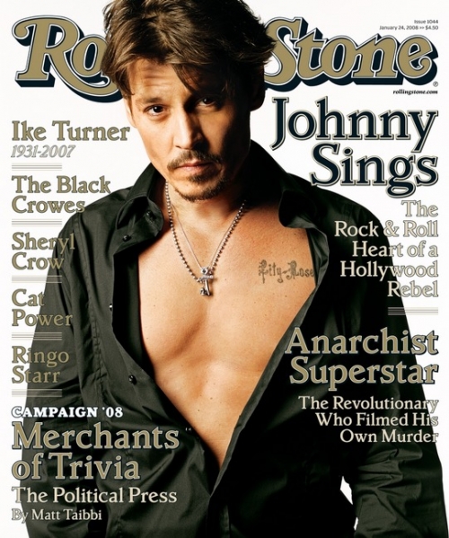 johnny depp rolling stones cover. Today#39;s Rolling Stone Yummo