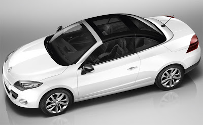 2011 Renault Megane Coupe Cabriolet Side Top View