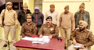 पुलिस ने मोबाइल लूटेरे को किया गिरफ्तार।