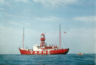 Varne lightship ion the English Channel