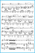 PARTITURA PARA FLAUTA O VIOLÍN. Obtenga la partitura para flauta o violín .