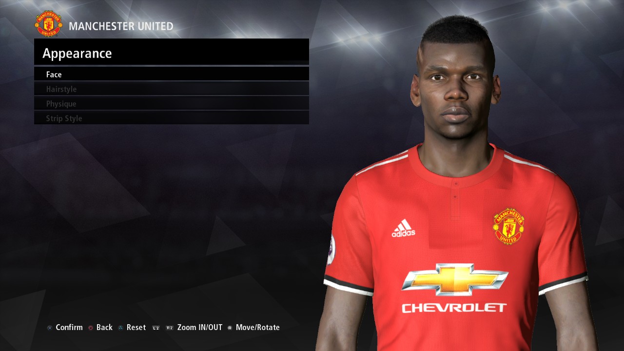 Pes-modif: PES 2017 Paul Pogba New Hairstyle by Ahmed 