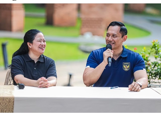 Pertemuan Agus Yudhoyono dengan Puan Maharani mendapat banyak respon Positif dari netizen. 