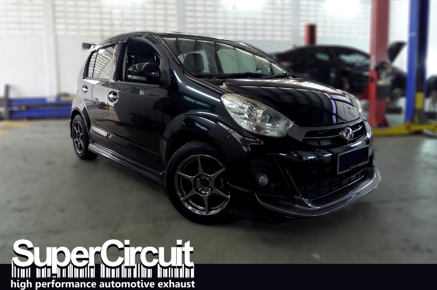 SUPERCIRCUIT Exhaust Pro Shop: Perodua Myvi 1.5 AT 