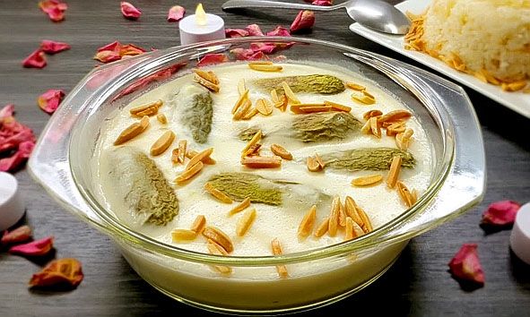 Kousa bi Laban – Zucchini Cooked in Yogurt with Garlic and Min