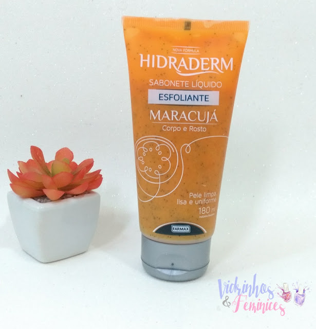  Sabonete Líquido Esfoliante Maracujá - Hidraderm | Farmax 