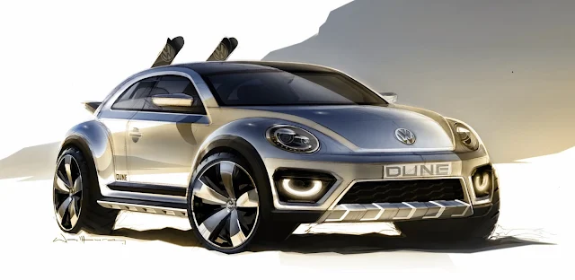Volkswagen Beetle Dune Concept / AutosMk