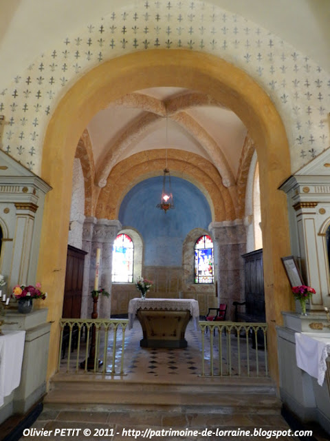 FORCELLES-SAINT-GORGON (54) - L'église de la Conversion de Saint-Paul
