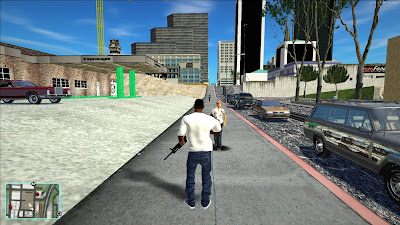 GTA San Andreas 2021 graphics mod