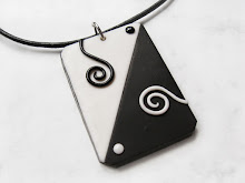 Polymer clay pendant by WindySunset