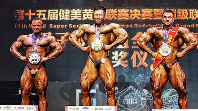 Lu Chenhui Win Golden Times 2018 Bodybuilding Grand Prix China