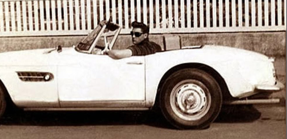 Elvis and his BMW 507