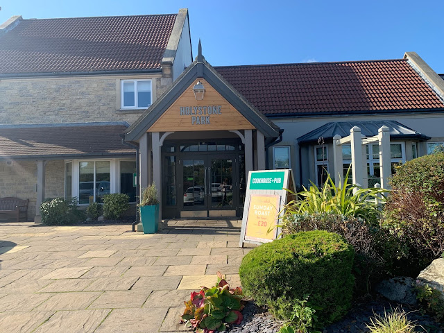 outside the cookhouse and pub at Holystone 