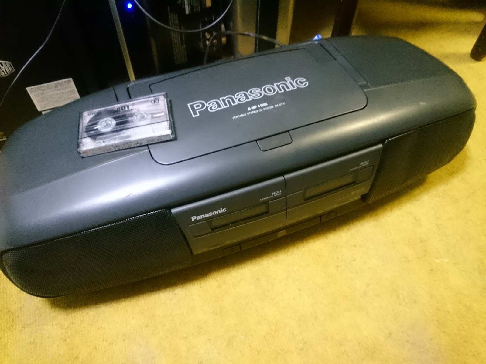 Fh55blog Panasonic Rx Dt77 バブルラジカセを入手