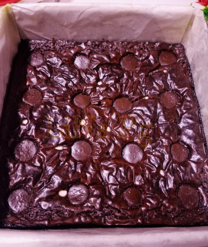 Tempahan Brownies Pos, Kek Karamel Dan Kek Karamel Coklat 