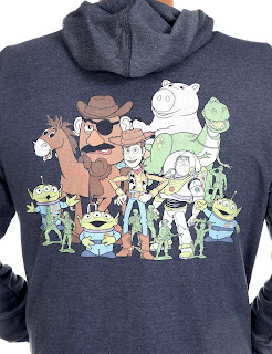 toy story boxlunch zip-up hoodie sweatshirt