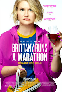 brittany runs a marathon poster