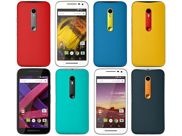 Moto G3 and Moto X