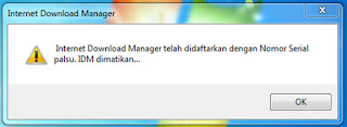 Cara Ampuh Dan Terbaru Pakai Serial Number IDM (Internet Download Manager) palsu