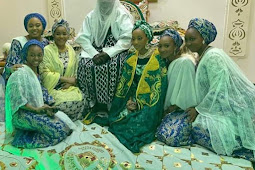 Kalli Kyawawan hotunan shagalin Kamun auren Yusuf Buhari da Gimbiya Zahra Nasir Bayero