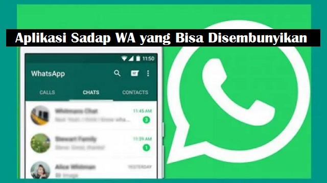 Aplikasi Sadap WA yang Bisa Disembunyikan