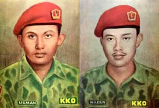 Detik2 Jenazah Serda KKO USMAN & Kopral HARUN tiba dr Singapura Th 1968 Melawan Lupa