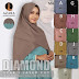 Jilbab Pashmina Diamond Warna Khaki