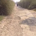 गजीपुर में सलामतपुर से सिधागर घाट मार्ग क्षतिग्रस्त, सड़क पीडब्ल्यूडी विभाग को दिखा रहा आईना