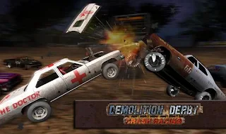 Screenshots of the Demolition derby Crash racing for Android tablet, phone.