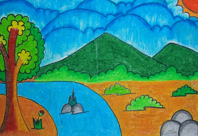 Belajar Untuk Mencapai Cita Cita Lukisan anak Belajar Untuk Mencapai Cita Cita Lukisan anak