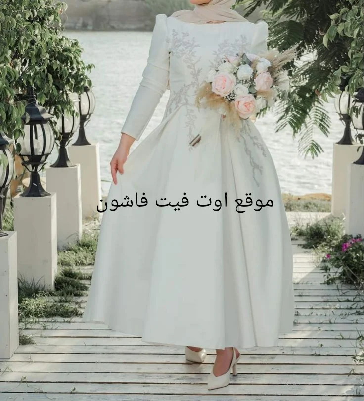 أشيك فساتين عقد قران 2024 فساتين كتب كتاب ألوان