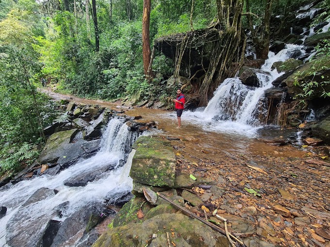 The beautiful waterfalls of the Lower Kalasa Region