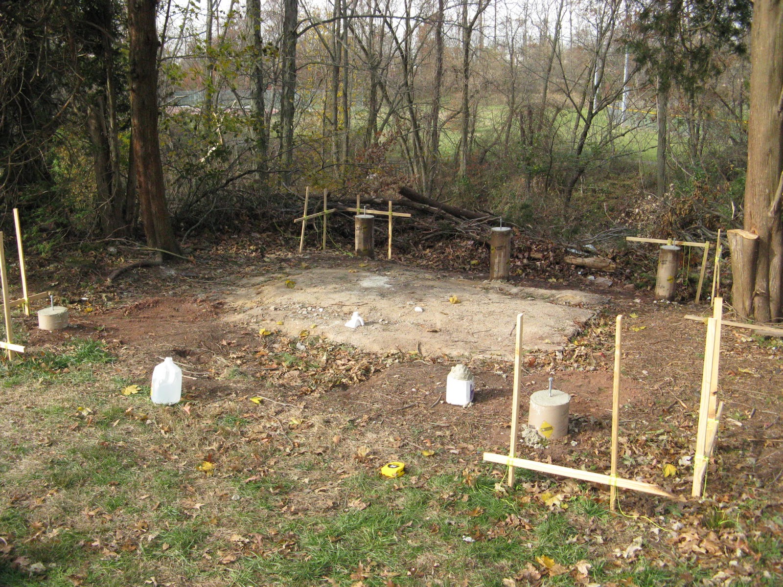 simple shed foundation