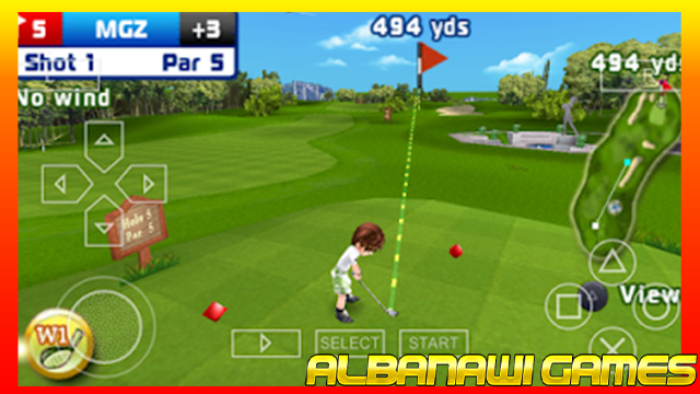 تحميل لعبة Let's Golf لاجهزة psp ومحاكي ppsspp من الميديا فاير