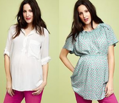 GAP MATERNITY MODA MATERNA NUEVOS LOOKS PREMAMA