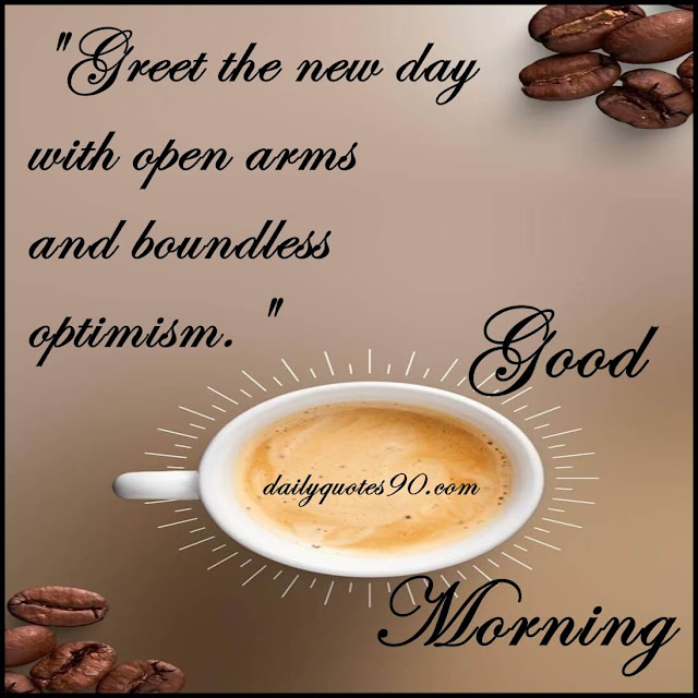 optimism, good morning everyone.