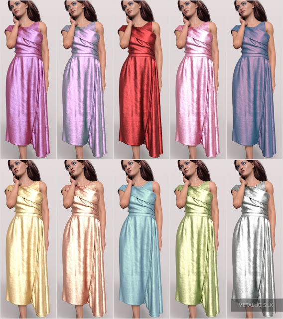 Festive Coctail Dress for Genesis 9, 8, and 8.1