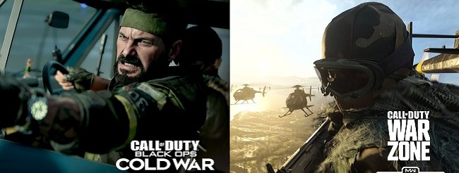 Similarities in Call of Duty Cold War vs Call of Duty Warzone