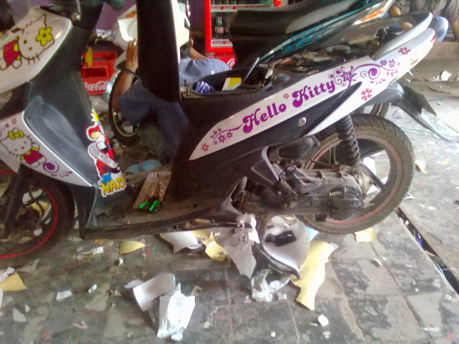 Modifikasi Hello Kitty Vario Kumpulan Modifikasi Motor Vario