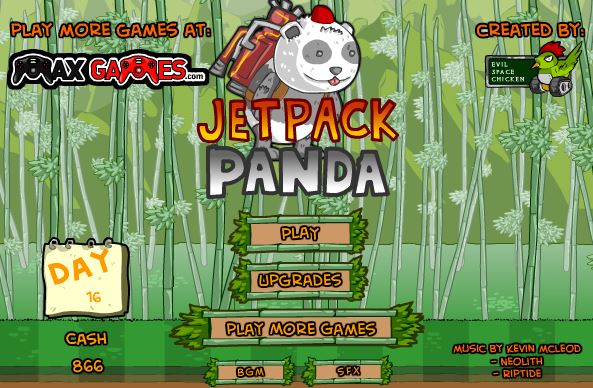 Jetpack Panda