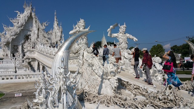 Wat Rong Khun (White Temple) in Chiang Rai