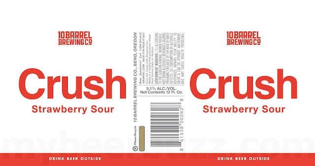 10 Barrel Crush Strawbery Sour