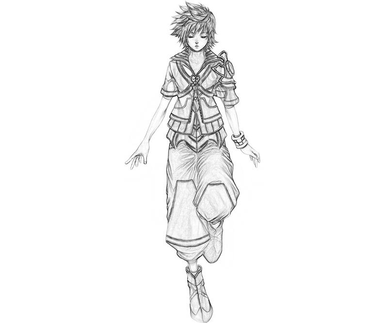 kingdom-hearts-roxas-characters-coloring-pages